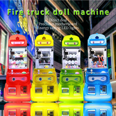 Factory Direct Mini Coin-operated  Claw Machine For Kids Colorful LED Prize Crane Machine
