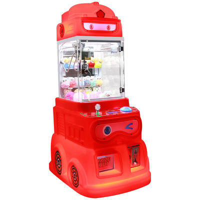Factory Direct Mini Coin-operated  Claw Machine For Kids Colorful LED Prize Crane Machine