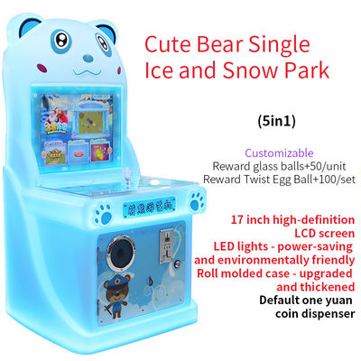 Ein guter Preis. 17-Zoll-Spielmaschine mit Münzbetrieb Ice and Snow Park Arcade Spielmaschine 220V Online