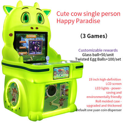 قیمت خوب 19 اینچ گاو خوشگله تک نفره با سکه ها Happy Paradise Arcade Game آنلاین