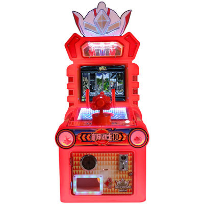 Coin Management Mech Warrior Single Spear King Children'S Arcade Game Machines For Home