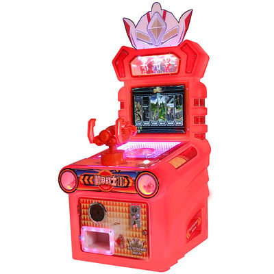 Coin Management Mech Warrior Single Spear King Children'S Arcade Game Machines For Home