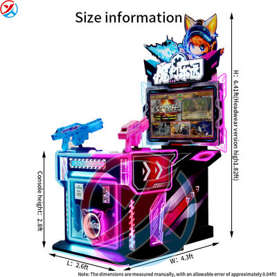 Double Player Children's Game Console With Full Firepower Parent-child Game