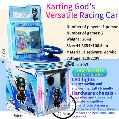 Single Player Racing Games Machine For Kids