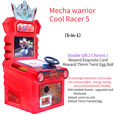 Coin-operated Simulation Racing Video Game Console For Children 220V