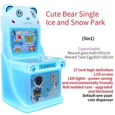 Shopping Mall Large-screen Coin-operated Game Children's Video Game Arcade Machine