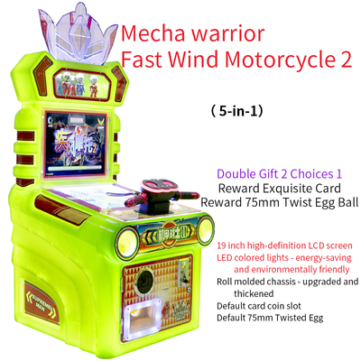Mechanical Warrior Children's Arcade Simulation Motorcycles for Home Store Restaurant