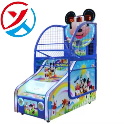 Coin Operated Redemption Basketball Hoop Game Machine Indoor Children Electric Basketball Shooting Machine