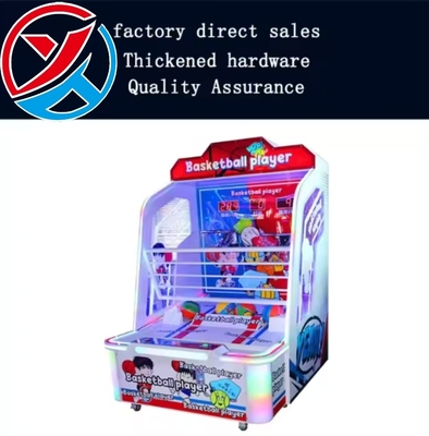 Luxury Adult Large Indoor Arcade Children's Basketball Game Machine Folding LCD Coin Payment System