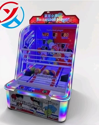 Luxury Adult Large Indoor Arcade Children's Basketball Game Machine Folding LCD Coin Payment System