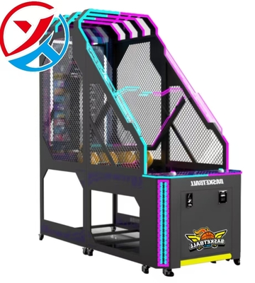Commercial Foldable Electronic Basketball Shoot Game Machine Basketball Shooting Simulator Arcade Machine