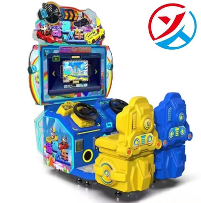 Game Center Indoor Electronic Double People Simulator Racing Car Game Machine with Video
