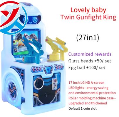 Coin-Operated Twin Gunfight King Simulator Video Game Machine Shopping Mall