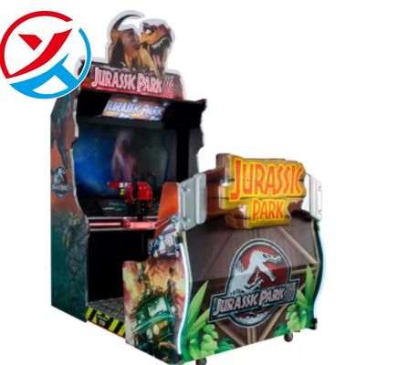 Colorful Park Coin Operated Arcade Game JURASSK PARK Simulation Machine