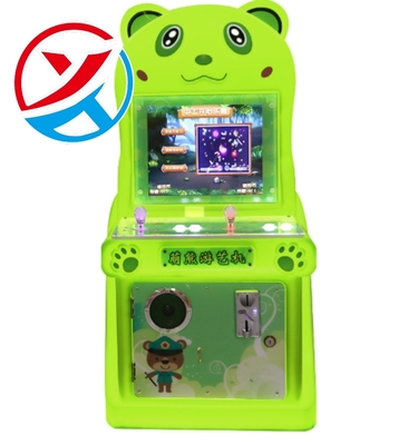 New Cute Bear Kid's Coin-operated Game Machine Double Player Happy Park Amusement