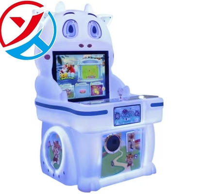 Cute Cow Single-Person 220V Coin-Operated Arcade Game Fun Pusher For Kids 6+Years