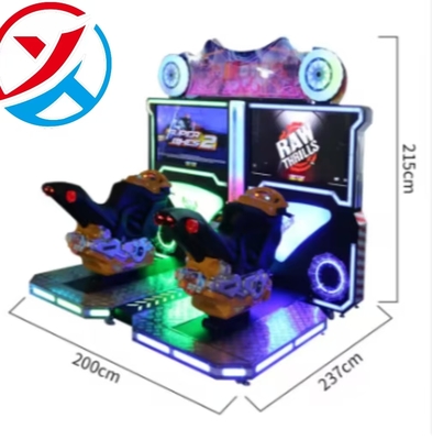 2 Player Simulator Arcade Motorbike Game Machine Coin Operated Driving Game Machine