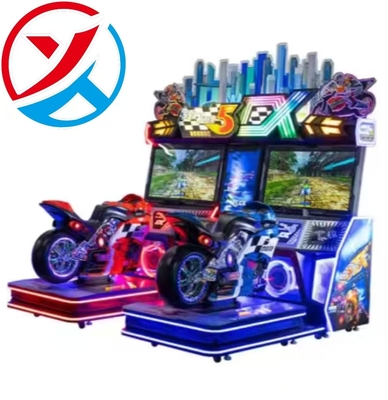 Coin Operated Game Racing Car Machine Motor Arcade Games 5DX Motorcycles