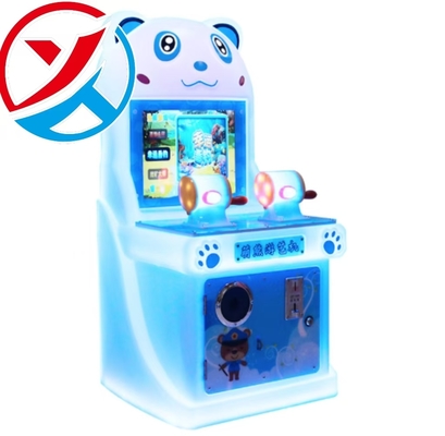 Cute Bear Twin Fishing Fun Mini Pusher Coin-Operated Vending Game Machine