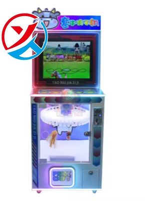 Indoor Amusement Vending Game Machine Coin Operated Clip Claw Game Machine