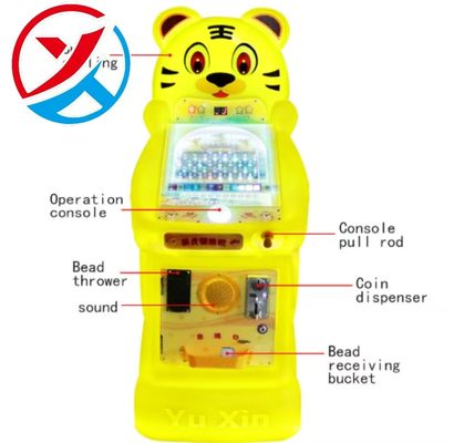 Cute Tiger Arcade Games Machine Coin Operated 14mm Pachinko Pinball Game Machine