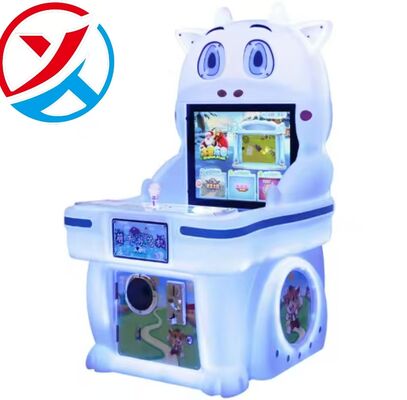 New Cute Bear Coin-Operated Game Machine Single Player Ice Happy Park Amusement
