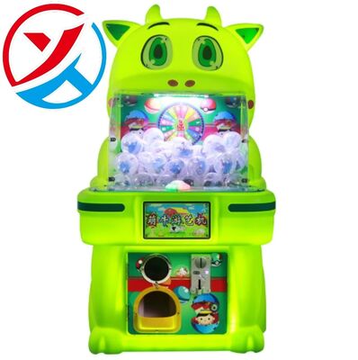 Cute Cow Arcade Game Machine 75mm Twisted Egg Pat Factory Selling