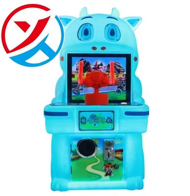 Children's Coin-Operated Amusement Park Kids Target Game Machine With Screen Display
