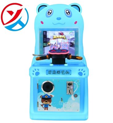 High Quality Kid Factory Cute Bear Coin Operated Mini  Motorcycle Game Machine