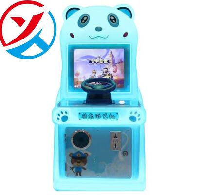 Attractive Design Cute Bear Series Kids Arcade Game Machine Racing Game Machine