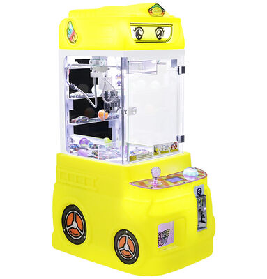 Mini Commercial Coin Operated Toy Claw Machine Small Doll Multiple Color
