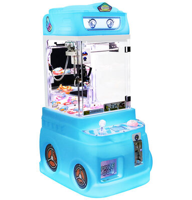 Mini Commercial Coin Operated Toy Claw Machine Small Doll Multiple Color