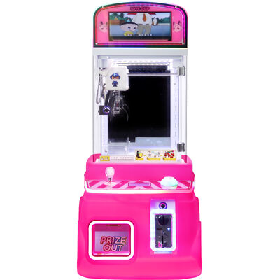 Mini Claw Machine Arcade Game Display Screen Coin-operated Toy Vending Machine