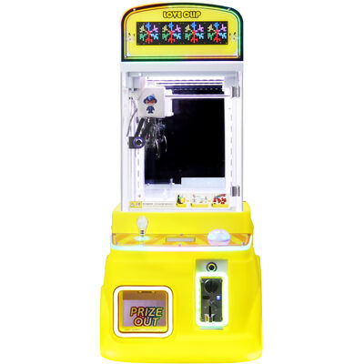 Coin-Operated LED Display Mini Prize Claw Machine Indoor Plush Toy Vending Machine