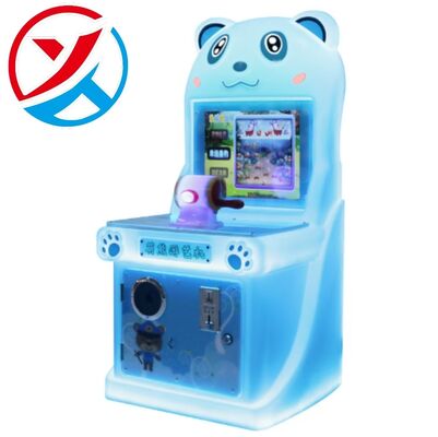 Cute Bear Kids Coin Operated Arcade Game Machine Single Player Amusement Park