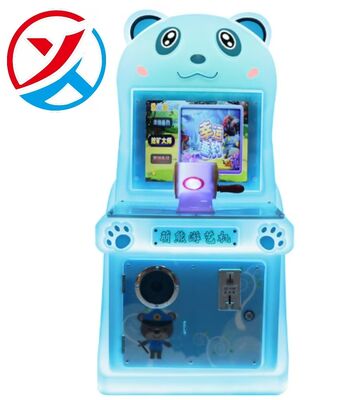 Cute Bear Kids Coin Operated Arcade Game Machine Single Player Amusement Park