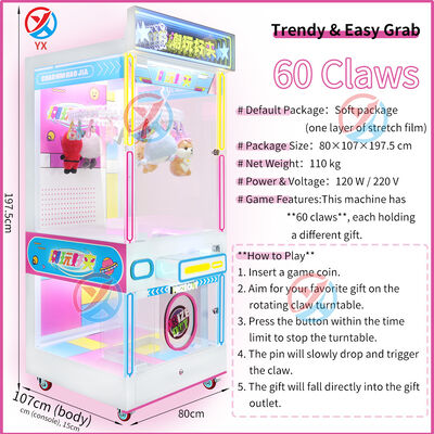 Un buon prezzo. Fabbrica Clip Barato Arcade Game Machine Per Bambini Clip Machine con monete in linea