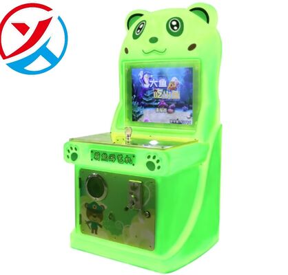 Cute Bear Coin Operated Fishing Arcade Game Machine For Amusement Park