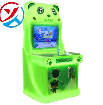 Cute Bear Coin Operated Fishing Arcade Game Machine For Amusement Park