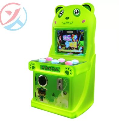 Cute Bear Kids Whack-a-Mole Arcade Machine Coin Operated Indoor Game Console