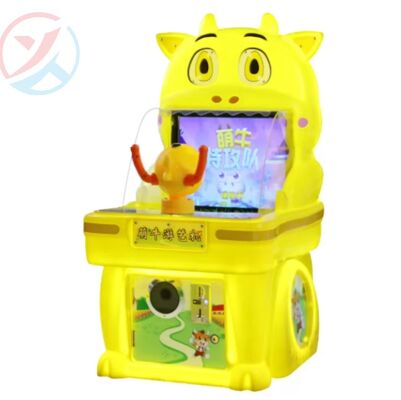 Coin Operated Water Gun Arcade Game with Customizable Colors and Durable Cabinet for Kids