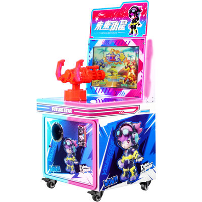 Single-person Cute Bear Kids Coin Operated Arcade Game Machine Entertainment Equipment