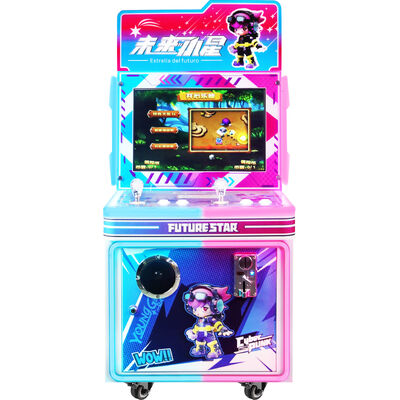 Coin Operated Kids Video Game Machine Joystick Arcade Machine For Shopping Mall 220V