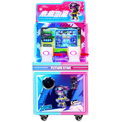 Coin Operated Kids Video Fishing Game Machine Joystick Arcade Machine 220V Factory