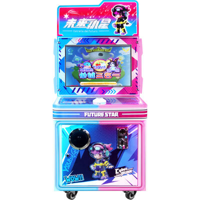 Kids Button Game Arcade Machine Future Star Coin Operated Game Machine For Indoor Playgrounds