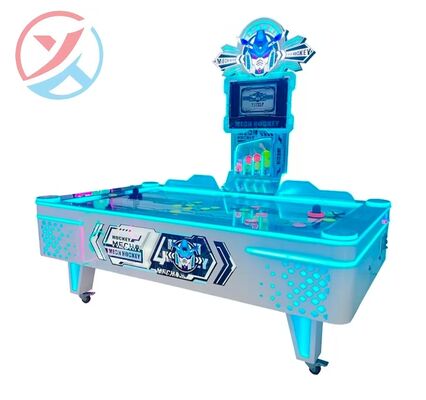 Coin Operated LED Air Hockey Arcade Machine For Family Entertainment Center