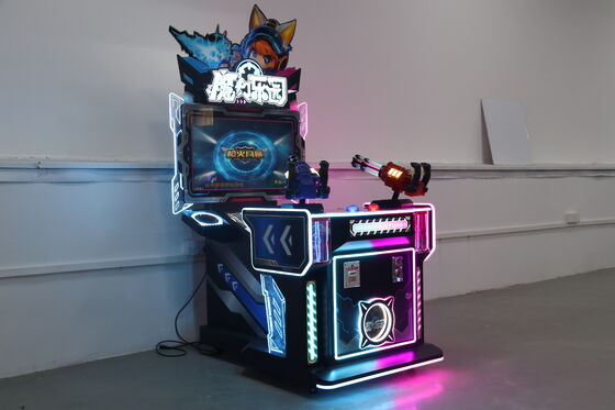 Commercial 32-Inch Dual-Gun Game Machine Gunfire Storm Magic Arcade Entertainment
