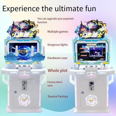 2 Player Arcade Joystick Indoor Coin Operated Game Machine For Kids Amusement Center