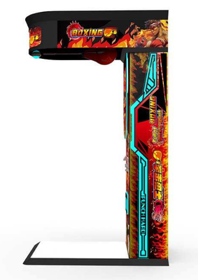 Commercial Arcade Boxing Machine With Digital Score Display For Amusement Centers