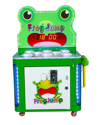 Frog Jump Whack A Mole Arcade Machine Coin Operated Kids Redemption Game